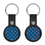 Marvel Avengers Captain America Pattern Black Airtag Holder 2-Pack