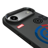 Marvel Avengers Captain America Sigil Bump Phone Case for Apple iPhone