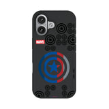 Marvel Avengers Captain America Sigil Bump Phone Case for Apple iPhone