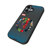 Marvel Avengers Grid Bump Phone Case for Apple iPhone