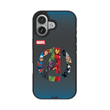 Marvel Avengers Grid Bump Phone Case for Apple iPhone