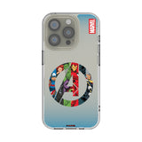 Marvel Avengers Grid Clear Phone Case for Apple iPhone