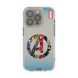 Marvel Avengers Grid Clear Phone Case for Apple iPhone