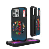 Marvel Avengers Grid Rugged Phone Case for Apple iPhone