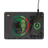 Marvel Avengers Hulk Sigil 15-Watt Wireless Charger and Mouse Pad