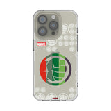 Marvel Avengers Hulk Sigil Clear Phone Case for Apple iPhone