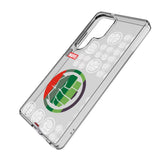 Marvel Avengers Hulk Sigil Clear Phone Case for Samsung Galaxy