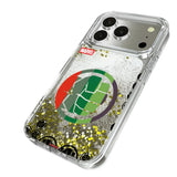 Marvel Avengers Hulk Sigil Glitter Phone Case for Apple iPhone