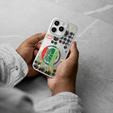 Marvel Avengers Hulk Sigil Glitter Phone Case for Apple iPhone