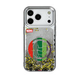 Marvel Avengers Hulk Sigil Glitter Phone Case for Apple iPhone