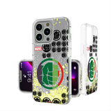 Marvel Avengers Hulk Sigil Glitter Phone Case for Apple iPhone