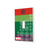 Marvel Avengers Hulk Sigil Hidden-Screw Light Switch Plate