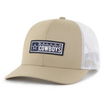 Dallas Cowboys '47 Acapulco brrr° Trucker Adjustable Hat - Khaki