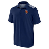 Men's Fanatics Navy Chicago Bears Long Shot Polo