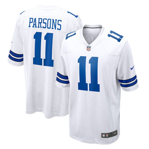 Dallas Cowboys Men's Nike Micah Parsons White Game Jersey