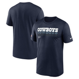 Nike Dallas Cowboys 2025 Sideline Legend Team Issued T-Shirt