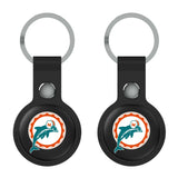 Miami Dolphins 1966-1973 Historic Collection Insignia Black Airtag Holder 2-Pack