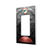 Miami Dolphins 1966-1973 Historic Collection Legendary Hidden-Screw Light Switch Plate