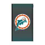 Miami Dolphins 1966-1973 Historic Collection Linen 5000mAh Flat Powerbank