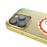 Miami Dolphins 1966-1973 Historic Collection Linen Bling Phone Case for Apple iPhone