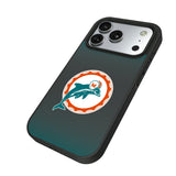 Miami Dolphins 1966-1973 Historic Collection Linen Bump Phone Case for Apple iPhone