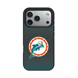 Miami Dolphins 1966-1973 Historic Collection Linen Bump Phone Case for Apple iPhone