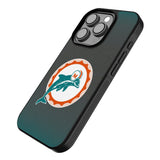 Miami Dolphins 1966-1973 Historic Collection Linen Bump Phone Case for Apple iPhone