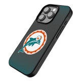 Miami Dolphins 1966-1973 Historic Collection Linen Bump Phone Case for Apple iPhone