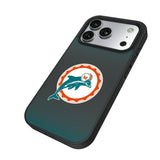 Miami Dolphins 1966-1973 Historic Collection Linen Bump Phone Case for Apple iPhone