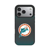 Miami Dolphins 1966-1973 Historic Collection Linen Bump Phone Case for Apple iPhone