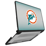 Miami Dolphins 1966-1973 Historic Collection Linen Laptop Case for Apple MacBook