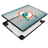 Miami Dolphins 1966-1973 Historic Collection Linen Laptop Case for Apple MacBook