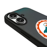 Miami Dolphins 1966-1973 Historic Collection Linen MagSafe Compatible Phone Case for Apple iPhone