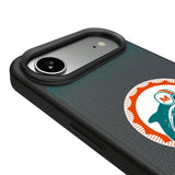 Miami Dolphins 1966-1973 Historic Collection Linen MagSafe Compatible Phone Case for Apple iPhone