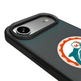 Miami Dolphins 1966-1973 Historic Collection Linen MagSafe Compatible Phone Case for Apple iPhone
