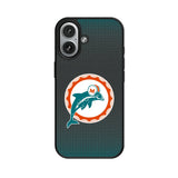 Miami Dolphins 1966-1973 Historic Collection Linen MagSafe Compatible Phone Case for Apple iPhone
