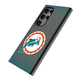 Miami Dolphins 1966-1973 Historic Collection Linen MagSafe Compatible Phone Case for Samsung Galaxy