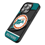 Miami Dolphins 1966-1973 Historic Collection Passtime Bump Phone Case for Apple iPhone