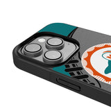 Miami Dolphins 1966-1973 Historic Collection Passtime Bump Phone Case for Apple iPhone