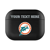 Miami Dolphins 1966-1973 Historic Collection Personalized Insignia AirPod Case Cover