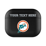 Miami Dolphins 1966-1973 Historic Collection Personalized Insignia AirPod Case Cover