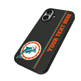 Miami Dolphins 1966-1973 Historic Collection Personalized Sidebard MagSafe Compatible Phone Case for Apple iPhone