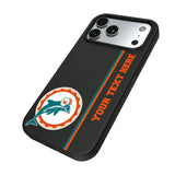 Miami Dolphins 1966-1973 Historic Collection Personalized Sidebard MagSafe Compatible Phone Case for Apple iPhone
