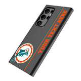 Miami Dolphins 1966-1973 Historic Collection Personalized Sidebard MagSafe Compatible Phone Case for Samsung Galaxy