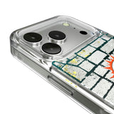 Miami Dolphins Brick Glitter Phone Case for Apple iPhone 17 Series