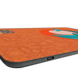 Miami Dolphins Deco 15-Watt Wireless Charger and Mouse Pad