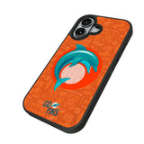 Miami Dolphins Deco Bump Phone Case for Apple iPhone