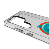 Miami Dolphins Deco Clear Phone Case for Samsung Galaxy