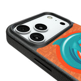 Miami Dolphins Deco MagSafe Compatible Phone Case for Apple iPhone