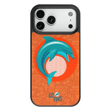 Miami Dolphins Deco MagSafe Compatible Phone Case for Apple iPhone